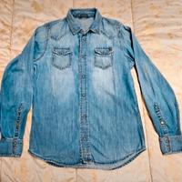 Camicia uomo jeans 