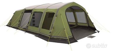 Tenda da campeggio grande con accessori