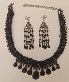 Set collana-orecchini 