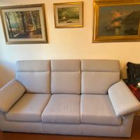 Divano 3 posti - Grigio perla