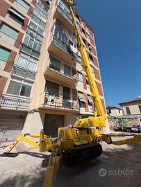Piattaforma aerea ragno Teupen 36t - 36 metri