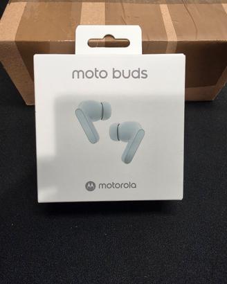 Cuffie Bluetooth Motorola Moto Buds Blu glaciale