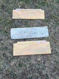 Lastre in marmo 80 x 30 cm