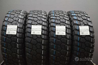 4 Pneumatici 225/75 R17 Bf Goodrich All Terrain T/