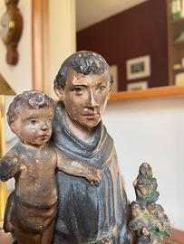 Antica scultura lignea di Sant’Antonio di Padova