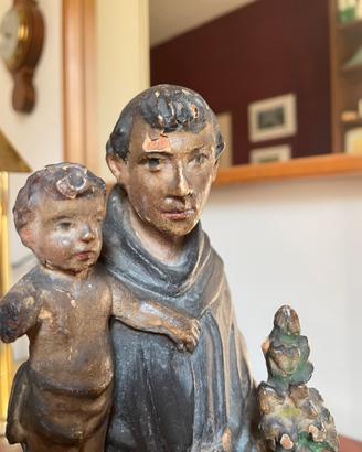 Antica scultura lignea di Sant’Antonio di Padova