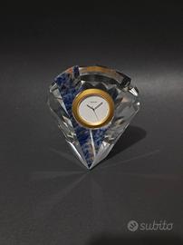Orologio da tavolo in cristallo Swarovski