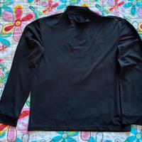 2 pz - maglia termica manica lunga   lycra felpata