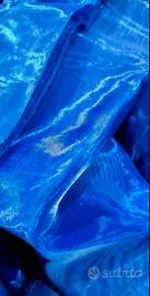 2 Tende Ikea Blu Trasparenti 145x300