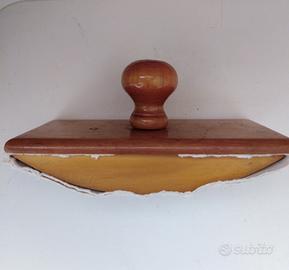Tampone in legno anni'60 con carta assorbente