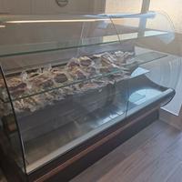 Banco espositore vetrina refrigerata