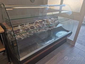 Banco espositore vetrina refrigerata