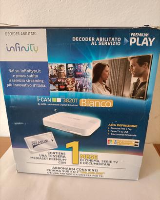 Decoder i-CAN 3820T bianco