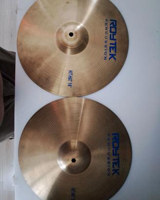 Roytek Percussion – Charleston / Hi-Hat da 14" (co