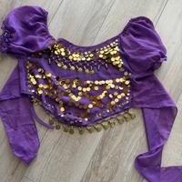 Top+pantaloni danza del ventre aladdin