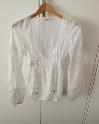 Blusa PINKO bianca Tg. S (40 IT)