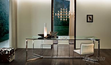 Tavolo/scrivania cristallo Gallotti&Radice