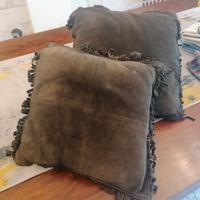 cuscinii in pelle vera