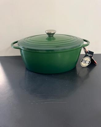 Casseruola Cocotte ovale ghisa smaltata