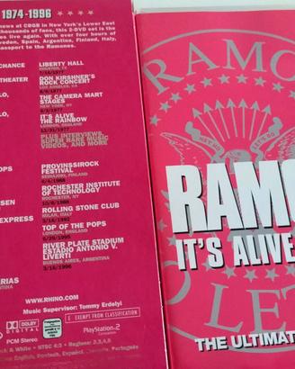 Double live dvd Ramones