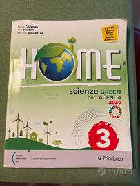 Libro di Scienze - HOME Scienze Green - classe 3