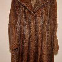 Pelliccia castorino spitz taglia M/L donna