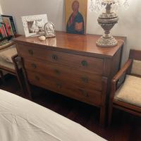 Comó / Cassettone antico in legno