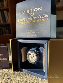  OmegaxSwatch Mission to Earthphase moonhsine gold