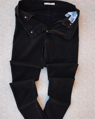  Jeans Levi's 721 High rise skinny-TG M-Nero-Slim!