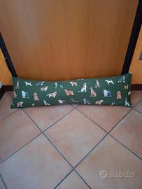 Cuscino divano lungo o para spifferi tematica cani