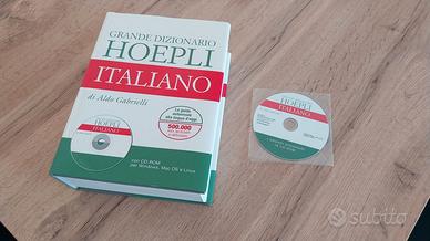 Grande Dizionario Hoepli Italiano – Come nuovo!