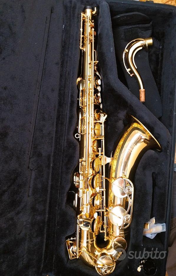 Sassofono Tenore Yamaha YTS-23 Usato, Ottone Laccato Oro, Made In Japan, Con Bocchino