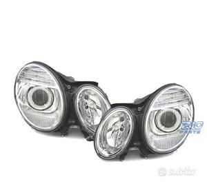 FARI XENON MERCEDES CLASSE E W211 02-06 FONDO CROM