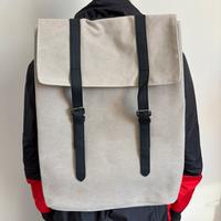 Zaino viaggio lavoro panna beige