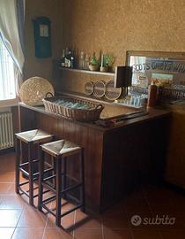 Set Taverna Vintage in Legno Massiccio