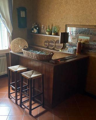 Set Taverna Vintage in Legno Massiccio