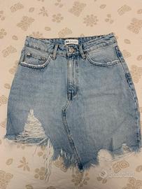 Gonna in jeans Zara 