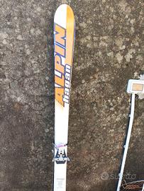 1  paio sci alpinismo+ pelli e scarponi 