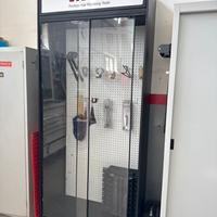 Armadio metallico espositore