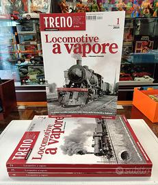 Rivista TRENO Completa - LE LOCOMOTIVE A VAPORE