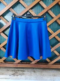 Gonna a ruota Tally Weijl blu elettrico