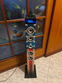 Torre/Altoparlante multimediale bluetooth