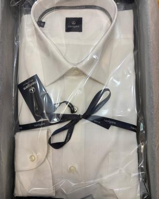Camicia uomo bianca cotone Navigare