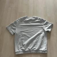 Felpa Bershka a Maniche Corte Grigio Chiaro "OAB A