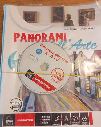Libro scuola media PANORAMI DELL' ARTE vol.ABC