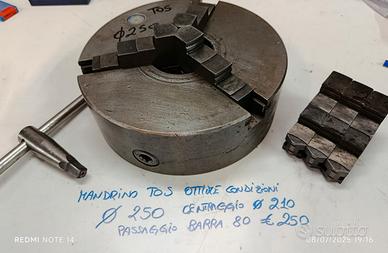 mandrino tornio 250 e 270 mario pinto