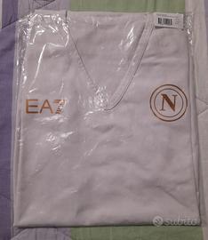 SSC NAPOLI CALCIO SOTTOMAGLIA TERMICA SMANICATA