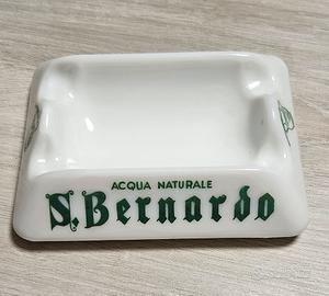 posacenere in vetro opalino S Bernardo