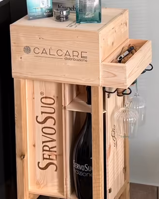 Mobiletto porta Boule Vino