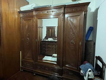 CAMERA DA LETTO DELLA SECONDA META' DEL 1800